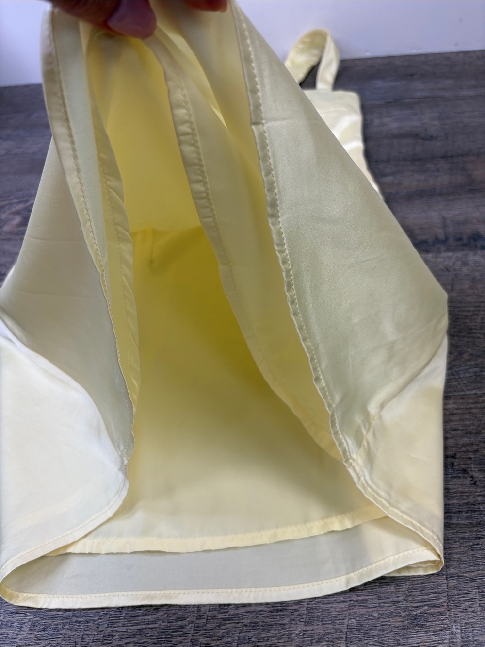 Peppermayo Odette Satin Mini Dress Butter Yellow Size US 2 - Picture 6 of 11